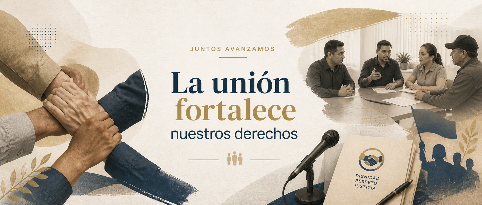 La unión fortalece nuestros derechos